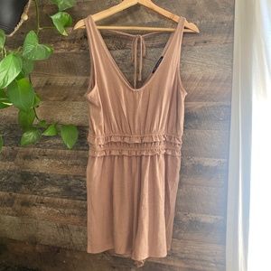 Ruffle Waist Romper